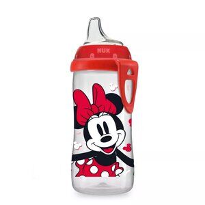 NUK Disney Minnie Mouse Active Cup 10oz Spill-Proof Toddler Sippy Cup BPA-Free